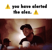 Alex Gaskarth All Time Low GIF - Alex Gaskarth All Time Low You Have Alerted The Horse GIFs