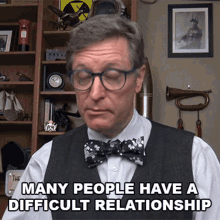 Many People Have A Difficult Relationship Lance Geiger GIF - Many People Have A Difficult Relationship Lance Geiger The History Guy GIFs