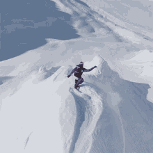 Down The Slope Red Bull GIF - Down The Slope Red Bull Snowboarding GIFs