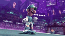 Luigi Tuki GIF - Luigi Tuki Mario Strikers GIFs
