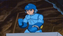 Mega Man Mg GIF - Mega Man Mg Attack GIFs