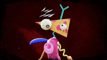 a cartoon character is surrounded by the letters b a z o b and e.