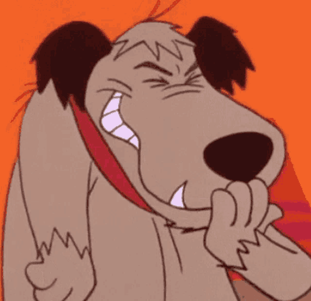 Muttley the dog laughing discount