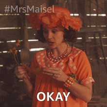 Okay Kiki GIF - Okay Kiki The Marvelous Mrs Maisel GIFs