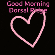 Dorsal Ridge Good Morning Dorsal Ridge GIF