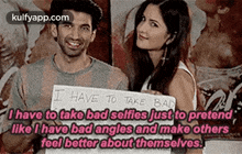 I Have 10 Take Badohave To Take Bad Selfies Just To Pretendlike Ihave Badangles And Make Othersfeel Better About Themselves..Gif GIF
