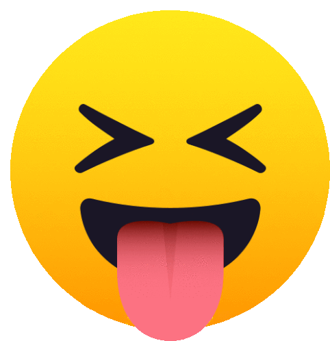 Squinting Face With Tongue People Sticker – Squinting Face With Tongue ...