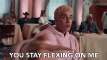 You Stay Flexing On Me Justin Bieber GIF - You Stay Flexing On Me Justin Bieber Yummy GIFs