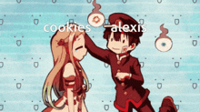 Cookies Alexis GIF - Cookies Alexis Alexis Headpat GIFs