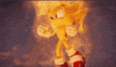 Sonic The Hedgehog Super Sonic GIF - Sonic The Hedgehog Super Sonic Cyber Sonic GIFs