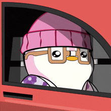 Pudgy Pudgypenguin GIF - Pudgy Pudgypenguin Car GIFs