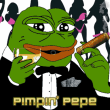Pepe Pimp Pepe GIF - Pepe Pimp Pepe Pimpin Pepe GIFs