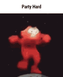 Party Hard Dance GIF - Party Hard Dance Elmo GIFs