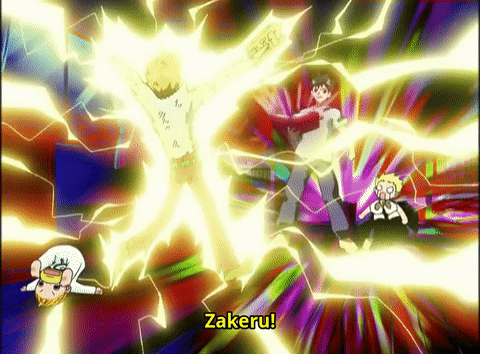 Zatch Bell Folgore GIF - Zatch Bell Folgore Anime - Discover & Share GIFs