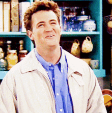 television tv shows friends chandler bing smile