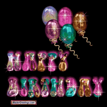 Birthday Balloon GIF - Birthday Balloon Sparkle GIFs