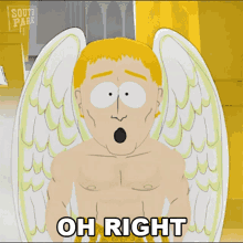 Oh Right Right Im Sorry Archangel Uriel GIF - Oh Right Right Im Sorry Archangel Uriel South Park GIFs