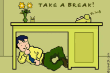 Take A Break GIF - Take A Break Break On A Break GIFs