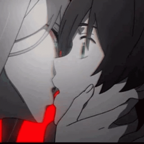 Matching Anime GIF - Matching Anime Kissing - Discover & Share GIFs