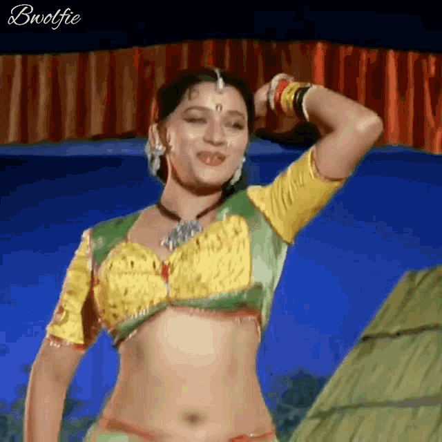 Madhuri Dixit Bollywood GIF - Madhuri Dixit Bollywood Hot Actress -  Discover & Share GIFs