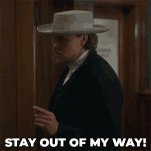 Stay Out Of My Way Gerrard Samuel GIF - Stay Out Of My Way Gerrard Samuel Murdoch Mysteries GIFs