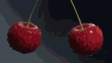 Cherries Dew GIF - Cherries Dew Fruit GIFs