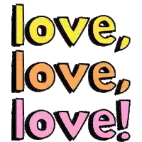 Love Love Love Much Love Sticker - Love Love Love Much Love I Love You Stickers