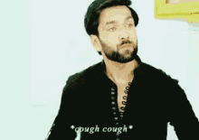 Ishqbaaaz Cough GIF - Ishqbaaaz Cough Shivaay Singh Oberoi GIFs