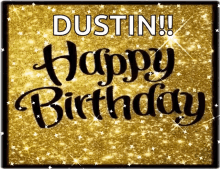 Dustin Happy Birthday GIF - Dustin Happy Birthday Hbd GIFs