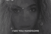 Beyonce Stare GIF