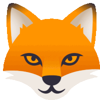 Fox Nature Sticker