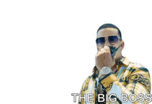 The Big Boss Daddy Yankee Sticker - The Big Boss Daddy Yankee Buena Vida Stickers