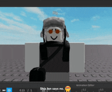 a screenshot of a video game with the name rig on it