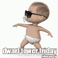 Dwarf Tower Dwarf Tower Friday GIF - Dwarf Tower Dwarf Tower Friday Dwarfinho GIFs