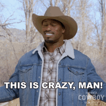 This Is Crazy Man Vernon Davis GIF - This Is Crazy Man Vernon Davis Ultimate Cowboy Showdown GIFs