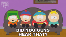 Did You Guys Hear That Eric Cartman GIF