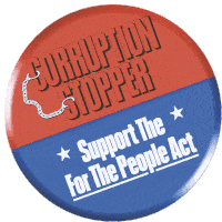 Corruption Stopper Support The For The People Act Sticker