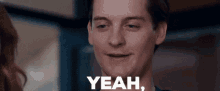Yeah Great Tobey Maguire GIF - Yeah Great Tobey Maguire Bully Maguire GIFs