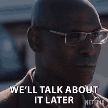 Well Talk About It Later Albert Wesker GIF - Well Talk About It Later Albert Wesker Lance Reddick GIFs