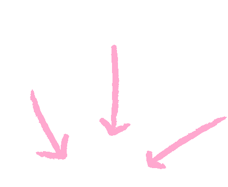 Pink Arrows Sticker – Pink Arrows Pointing – find og del giffer
