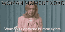Woman Moment Woman GIF - Woman Moment Woman Womans Rights GIFs