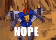 The Transformers Swoop GIF - The Transformers Swoop Nope GIFs