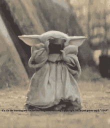 Baby Yoda Chill GIF - Baby Yoda Chill Star Wars GIFs