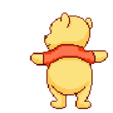 dance dancing pooh cute wiggle