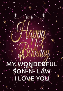 Happy Birthday Son In Law GIFs | Tenor