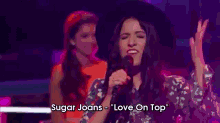 Sugar Joans "Love On Top" GIF - Sugar Joans The Voice Love On Top GIFs
