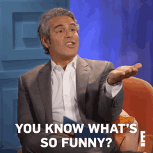 You Know Whats So Funny Andy Cohen GIF - You Know Whats So Funny Andy Cohen For Real The Story Of Reality Tv GIFs