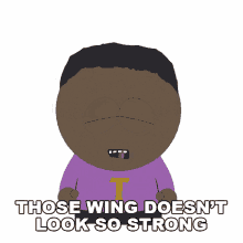 those wings doesnt look so strong token black south park s8e13 cartmans incredible gift