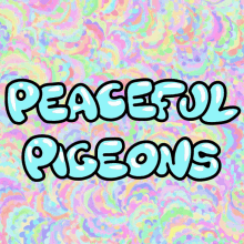 Peaceful Pigeons Colourful GIF - Peaceful Pigeons Peaceful Pigeons GIFs