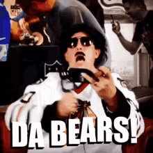 Da Bears Chicago Bears GIF - Da Bears Chicago Bears Bobo GIFs